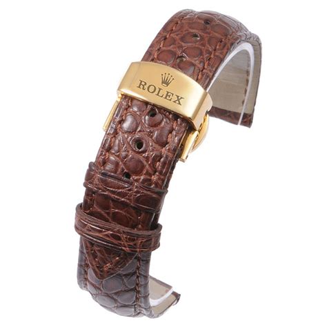 rolex crocodile strap|Rolex watch bands for sale.